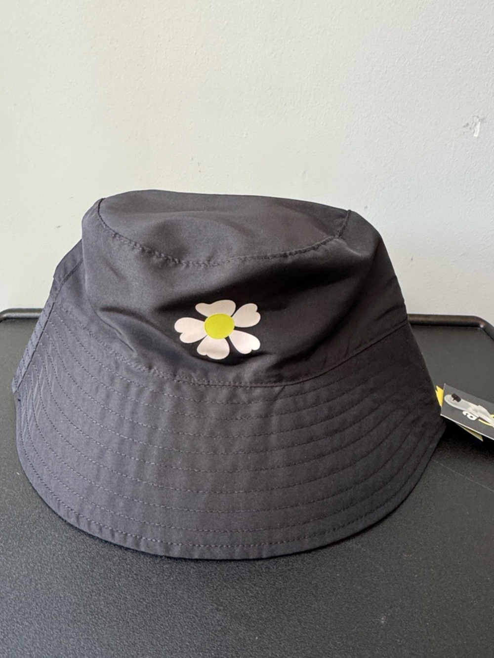 Art Class Black Floral Reversible Bucket Hat OSFM One Size Kids New NWT